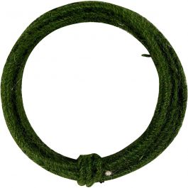 Jute wire, green, thickness 2-4 mm, 3 m/ 1 pack [HOB-503494]
