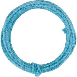 Jute wire, sky blue, thickness 2-4 mm, 3 m/ 1 pack [HOB-503495]
