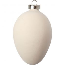 Egg, H: 6 cm, 12 pc/ 1 box [HOB-50515]