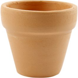 Flower Pots, H: 4,2 cm, D 5 cm, 48 pc/ 1 box [HOB-50653]