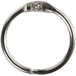 Book Ring, D 19 mm, thickness 2 mm, 10 pc/ 1 pack [HOB-51240]