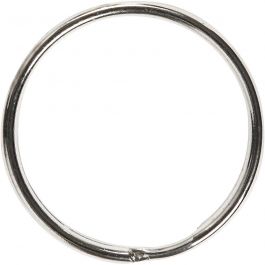 Key rings, D 30 mm, 6 pc/ 1 pack [HOB-512470]