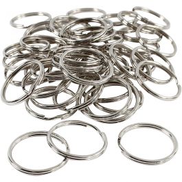 Key rings, D 30 mm, 80 pc/ 1 pack [HOB-51247]