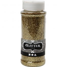 Glitter, gold, 110 g/ 1 tub [HOB-51262]