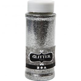 Glitter, silver, 110 g/ 1 tub [HOB-51264]