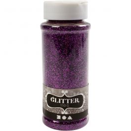 Glitter, purple, 110 g/ 1 tub [HOB-512651]