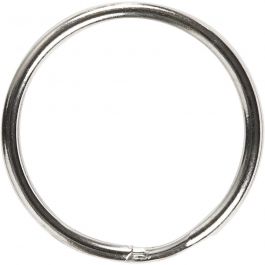 Key rings, D 25 mm, 8 pc/ 1 pack [HOB-512751]