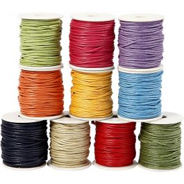 Cotton Cord, bold colours, thickness 2 mm, 10x25 m/ 1 pack [HOB-51545]