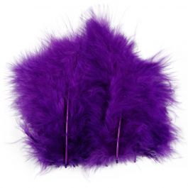 Down, purple, size 5-12 cm, 15 pc/ 1 pack [HOB-51697]