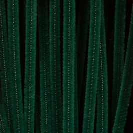Pipe Cleaners, dark green, L: 30 cm, thickness 6 mm, 50 pc/ 1 pack [HOB-52092]
