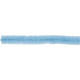 Pipe Cleaners, blue, L: 30 cm, thickness 9 mm, 25 pc/ 1 pack [HOB-52099]