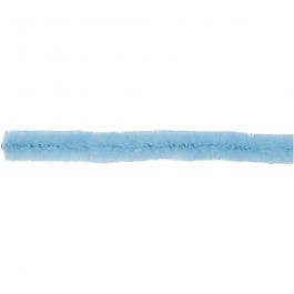 Pipe Cleaners, blue, L: 30 cm, thickness 15 mm, 15 pc/ 1 pack [HOB-52105]