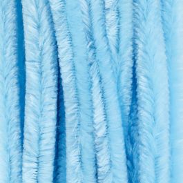Pipe Cleaners, blue, L: 30 cm, thickness 15 mm, 15 pc/ 1 pack [HOB-52105]