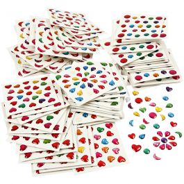 Mini Stickers, size 7-11 mm, 100 sheet/ 1 pack [HOB-52308]