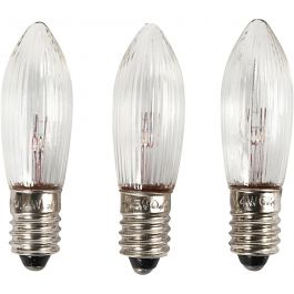 LED bulbs, H: 45 mm, D 15 mm, 3 pc/ 1 pack [HOB-52371]
