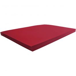 Card, christmas red, 50x70 cm, 270 g, 100 sheet/ 1 pack [HOB-540436]