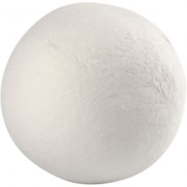 Compressed Cotton Ball, white, D 50 mm, 4 pc/ 1 pack [HOB-54049]