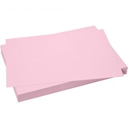Card, light pink, 50x70 cm, 270 g, 100 sheet/ 1 pack [HOB-540941]