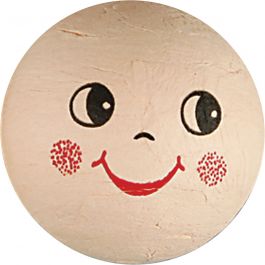 Heads, light beige, D 40 mm, 5 pc/ 1 pack [HOB-542401]