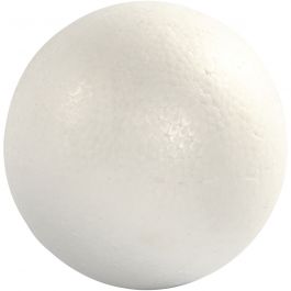 Polystyrene Balls, white, D 14,8 cm, 1 pc [HOB-54314]