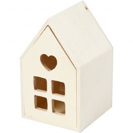 House with drawer, H: 10,8 cm, D: 6,8 cm, 1 pc [HOB-54441]