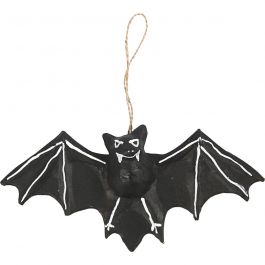 Bat, H: 10 cm, D: 3,5 cm, W: 22 cm, 1 pc [HOB-54907]