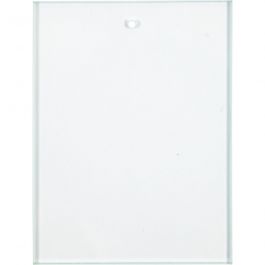 Glass Plate, size 8x6 cm, thickness 3 mm, 10 pc/ 1 box [HOB-55801]