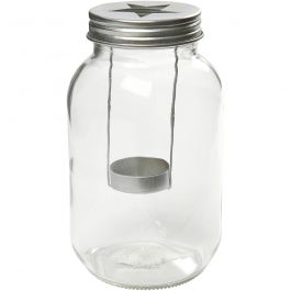 Lantern, H: 18 cm, D 10 cm, 1 pc [HOB-558420]