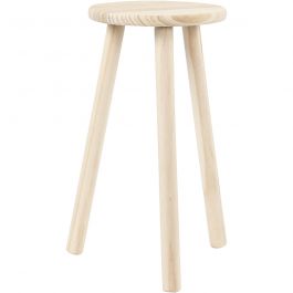 Milking Stool, H: 50 cm, D 26 cm, 1 pc [HOB-56118]