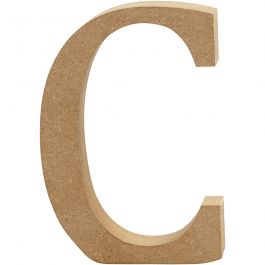 Letter, C, H: 13 cm, thickness 2 cm, 1 pc [HOB-56312]