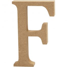 Letter, F, H: 13 cm, thickness 2 cm, 1 pc [HOB-56315]