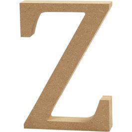 Letter, Z, H: 13 cm, thickness 2 cm, 1 pc [HOB-56335]