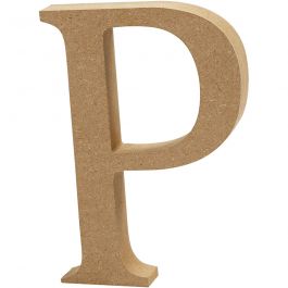 Letter, P, H: 8 cm, thickness 1,5 cm, 1 pc [HOB-56375]