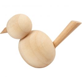 Bird, H: 7,6 cm, 1 pc [HOB-56407]