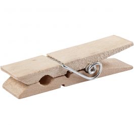 Wooden Peg, L: 7,2 cm, W: 2 cm, 10 pc/ 1 pack [HOB-564570]