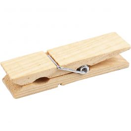 Wooden Peg, L: 7,2 cm, W: 2 cm, 4 pc/ 1 pack [HOB-564571]