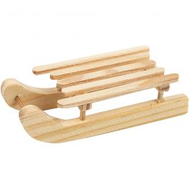 Sledge, size 6,5x2,5 cm, 2 pc/ 1 pack [HOB-564751]