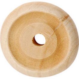 Wheel, D: 24x8 mm, thickness 8 mm, china berry, 40pcs, hole size 3 mm [HOB-56501]