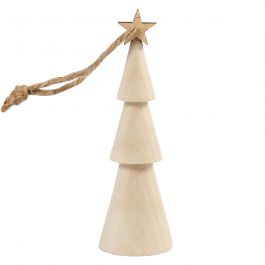 Christmas Tree, H: 9 cm, 1 pc [HOB-565115]