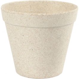 Flower pot, H: 10 cm, D 11 cm, 1 pc [HOB-56861]
