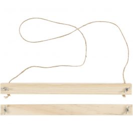 Poster Hanger, H: 2 cm, D: 2,2 cm, W: 25 cm, 1 set [HOB-56920]