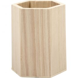 Pencil Holder, H: 10,5 cm, D 8 cm, 1 pc [HOB-57450]