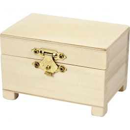 Treasure Chest, size 6x9x6 cm, 3 pc/ 1 pack [HOB-57581]
