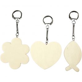 Keyhanger, size 6-7 cm, thickness 3 mm, 3 pc/ 1 pack [HOB-576841]
