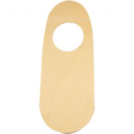 Door Sign, H: 25 cm, W: 10 cm, 1 pc [HOB-577090]