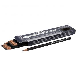 Art Design Drawing Pencils, D 6,9 mm, hardness 5B, lead 1,8 mm, 12 pc/ 1 pack [HOB-57802]