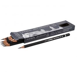 Art Design Drawing Pencils, D 6,9 mm, hardness 3B, lead 1,8 mm, 12 pc/ 1 pack [HOB-57806]