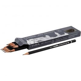 Art Design Drawing Pencils, D 6,9 mm, hardness HB, lead 1,8 mm, 12 pc/ 1 pack [HOB-57812]