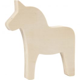 Horse, H: 13 cm, W: 12 cm, 1 pc [HOB-57921]