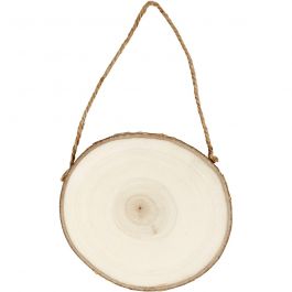 Door Sign, D 12-14 cm, thickness 1,5 cm, 1 pc [HOB-57952]
